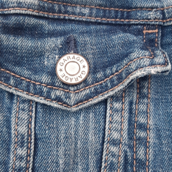 Garage classic fit jean jacket - Picture 6 of 7